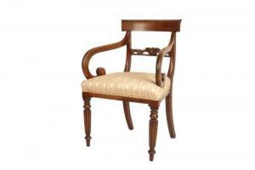 A Regency Armchair in Mahogany, C. 1820