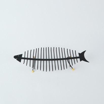 A Mid-Century Fish Skeleton Fruit Bowl