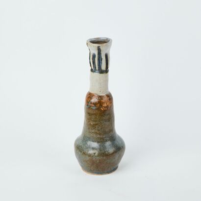 An Organic Long Necked Vase