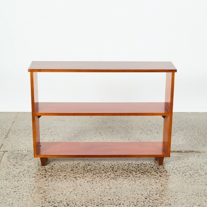 A Retro Solid Wood Bookshelf
