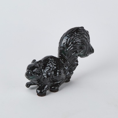 A Heavy Cast Iron Squirrel