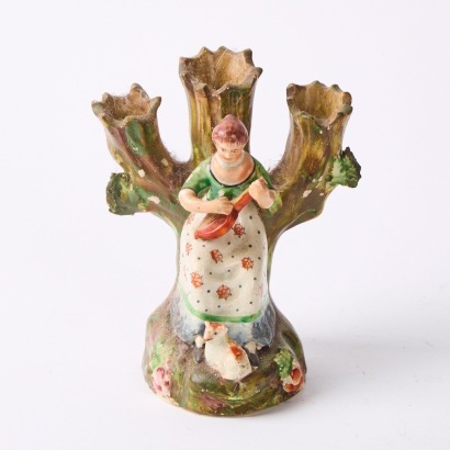 A Staffordshire Woman with Lute
