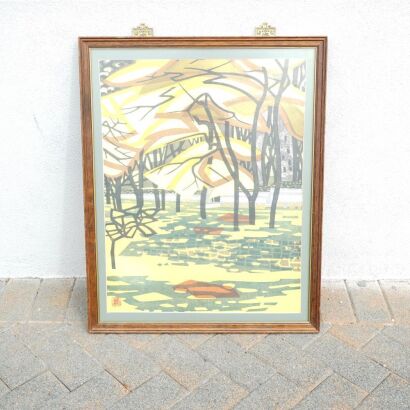 A Japanese Color Woodblock Print