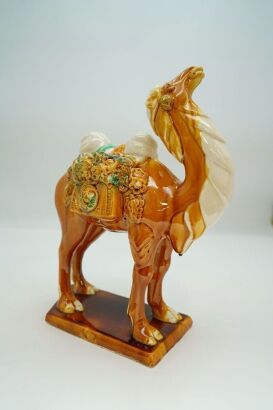 A Chinese Luoyang Sancai-glazed Horse