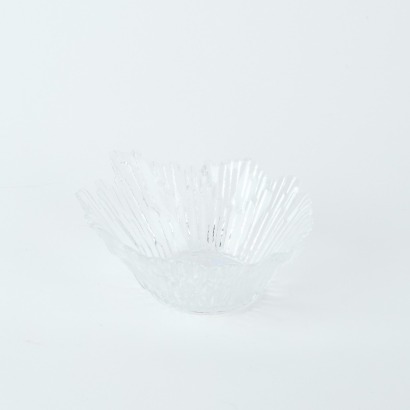 A Humppila Finland Glass Bowl in Northern Lights Design