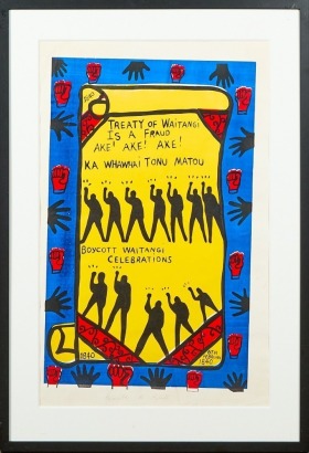 A Harata M. Ropata Screen Print