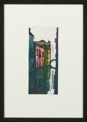 A Framed Print of Venice by Bac Art Studio Venetia
