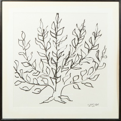 A Henri Matisse Framed Reproduction Print Le Buisson