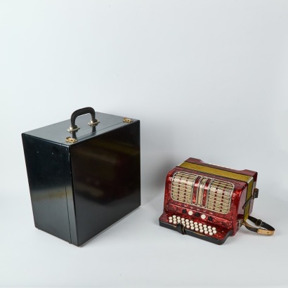 A Hohner Corona III Semi-Professional Piano Accordion