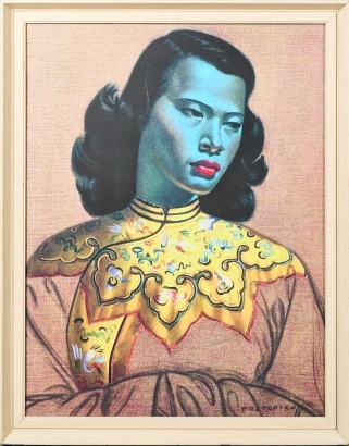 A Vladimir Tretchikoff The Chinese Girl Print