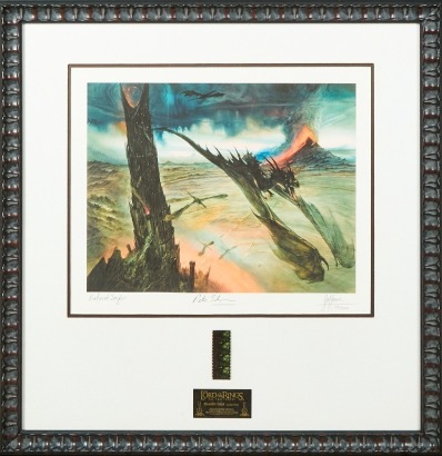 A The Lord of The Rings The Two Towers Barad-Our Film Strip Collectable Edition 33/500