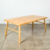 A Solid Oak Herringbone Dining Table - 2
