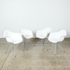 A Set of Four DAR Chairs by Eames for Vitra