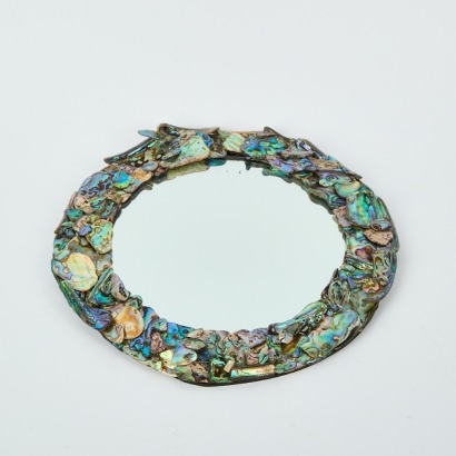 A Paua Shell Mirror