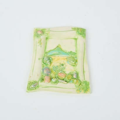 A Cheryl Oliver Coastal Wall Hanging