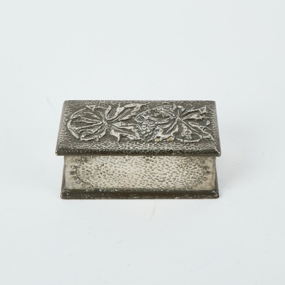 A Vintage indian Stamped Cigar Box