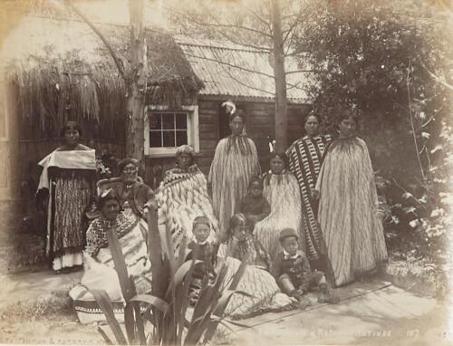 PHOTOGRAPHER UNKNOWN Te Taupua & Rotorua Natives