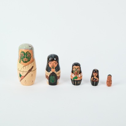 A Kiwiana Russian Nesting Doll Set