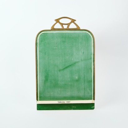 An Art Nouveau Style Tableaux Vert Blackboard