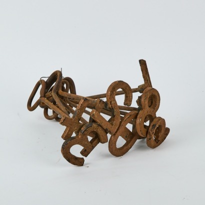 A Full Set of Vintage Branding Irons