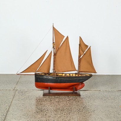 A Large Antique Maritime Ship