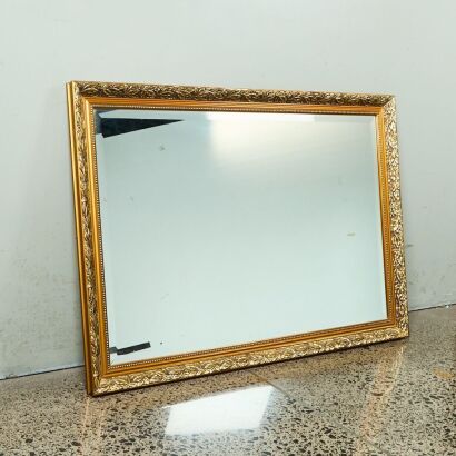 A Contemporary Gilt Mirror