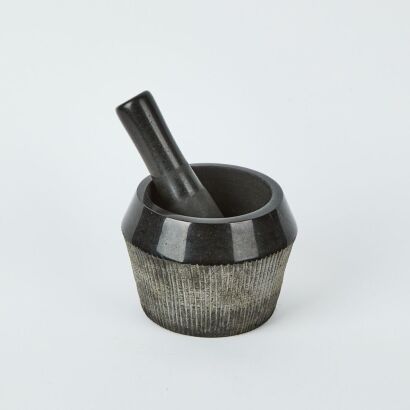 A Granite Mortar and Pestle