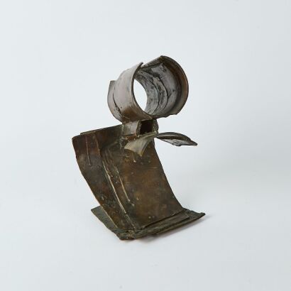 An American Bronze Brutalist Form, c.1950s
