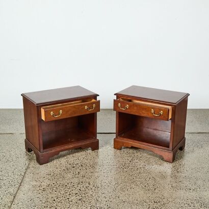 A Pair of Drexel Heritage Side Tables A/F