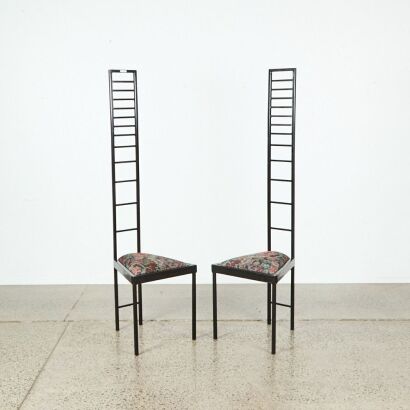 A Pair of Ladder-Back Chairs