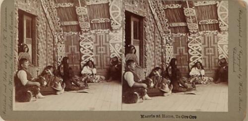 WALTER BURKE Maoris [sic] at Home, Te Ore Ore