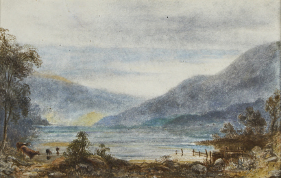 HENRY OTLY Evening in Cumberland