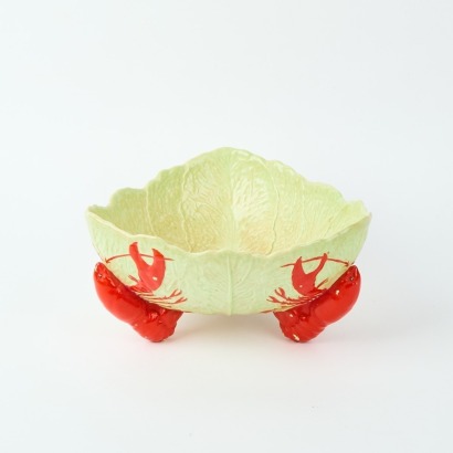 A Vintage Carlton Ware Lobster Leaf Salad Bowl