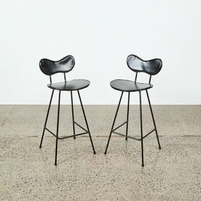 A Pair of John Crichton Bikini Bar Stools