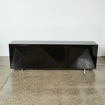 A Contemporary Geometric Designed Sideboard