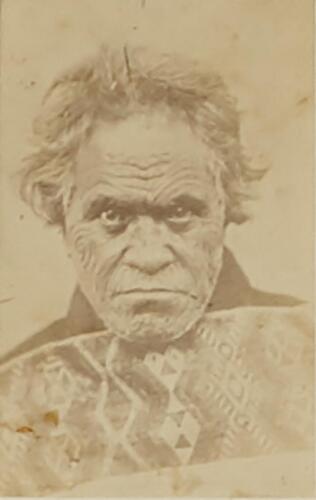 G W BISHOP untitled (Tanika Te Mutu, a Ngaiterangi Chief)