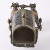 A Brass Bullock and Carriage Temple Toy, India - 3
