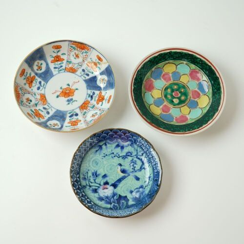 Three Chinese 18 to 19th Century Small Dishes