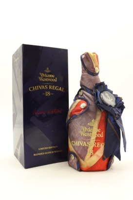 (1) Chivas Regal Vivienne Westwood 18 Year Old Blended Scotch Whisky, 40% ABV, 750ml (GB)