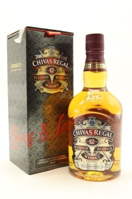 (1) Chivas Regal 12 Year Old Blended Scotch Whisky, 40% ABV (GB)