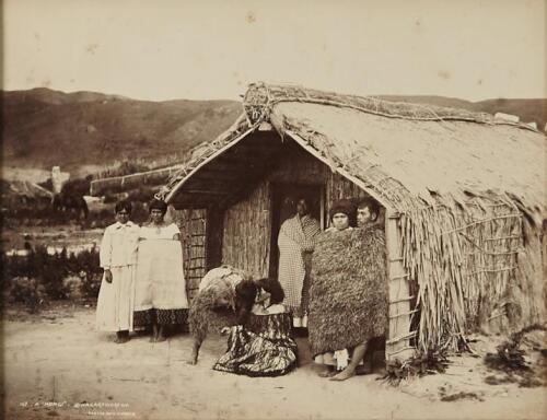 BURTON BROTHERS A "Hongi" Whakarewarewa (with Guide Sophia)