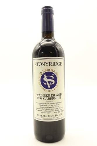 (1) 1998 Stonyridge Vineyard Larose, Waiheke&diams;