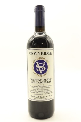 (1) 1998 Stonyridge Vineyard Larose, Waiheke&diams;
