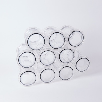 A Design Chain Adjustable Wine Storage by Hucks Design NZ