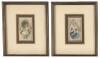 A Pair of Small Framed Prints of Lady Figures