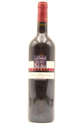 (1) 2002 Babich Wines Irongate Cabernet Merlot Franc, Hawkes Bay