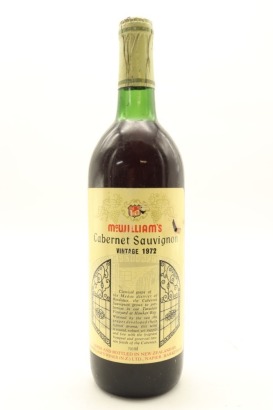 (1) 1972 McWilliam's Cabernet Sauvignon, Napier (TS)