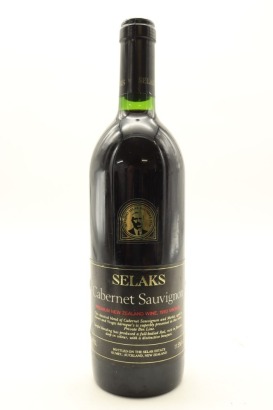 (1) 1993 Selaks Cabernet Sauvignon, New Zealand