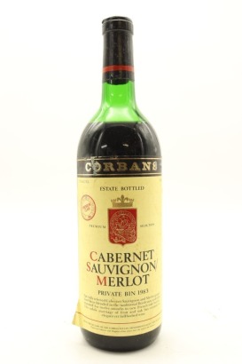 (1) 1983 Corbans Private Bin Cabernet Sauvignon/ Merlot, Henderson Valley (LMS)