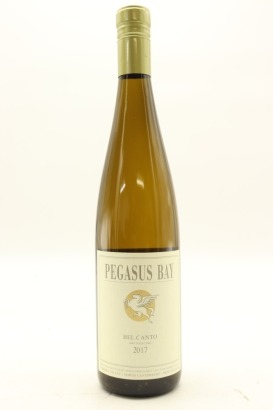 (1) 2017 Pegasus Bay Bel Canto Dry Riesling, Waipara